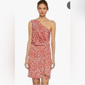 Diane Von Furstenberg multi color wrap dress. Size 12